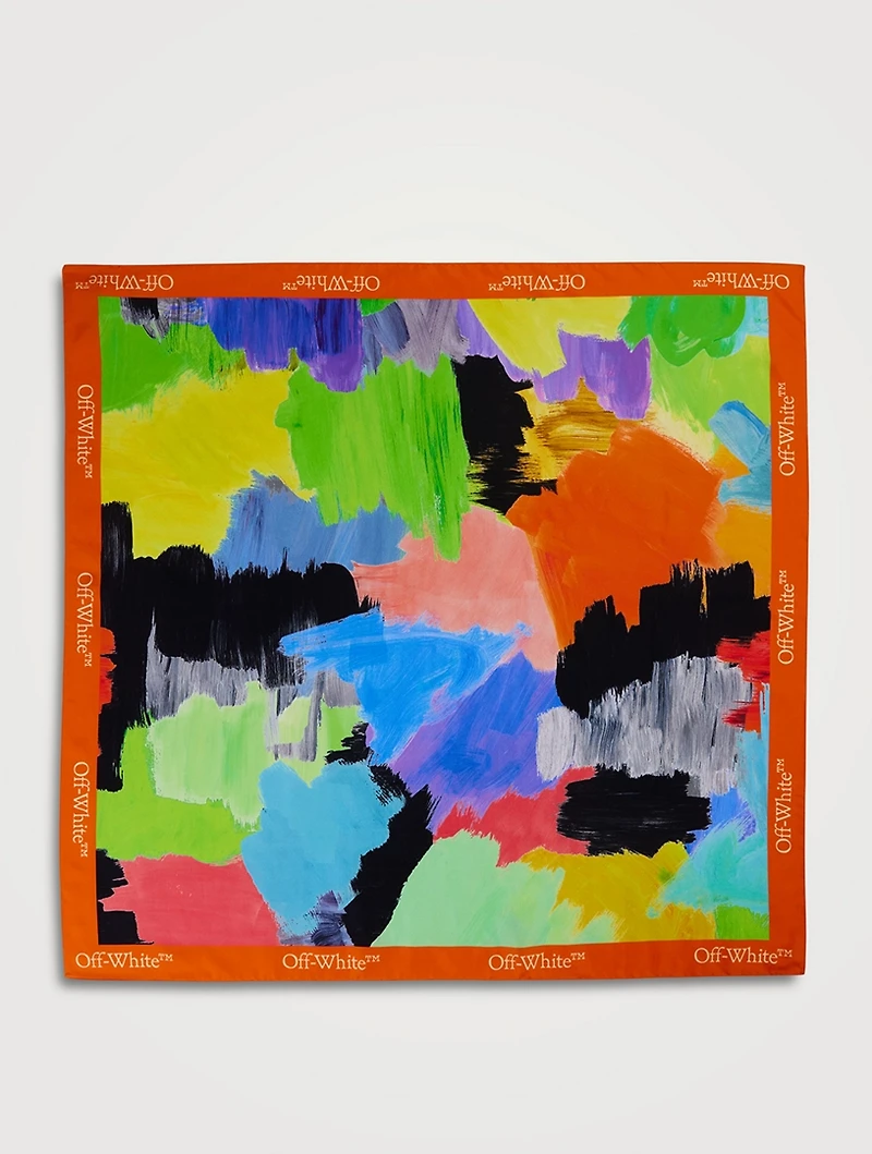 Silk Brushstroke Scarf