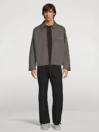 Zephyr Nylon Relaxed-Fit Pants