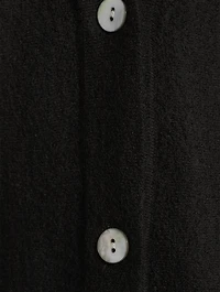 Cashmere Dolman-Sleeve Cardigan