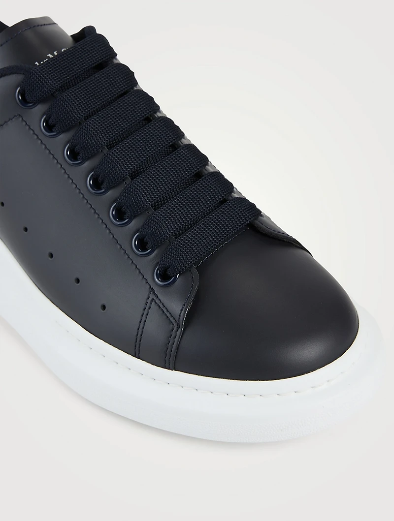Oversized Leather Sneakers