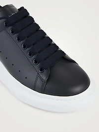 Oversized Leather Sneakers