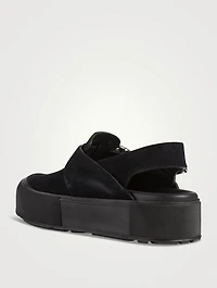 Mount Slick Suede Sandals