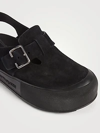 Mount Slick Suede Sandals