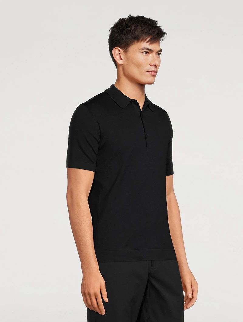 Mycroft Sea Island Cotton Polo Shirt
