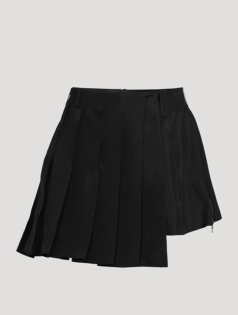 Pleated Mini Skort