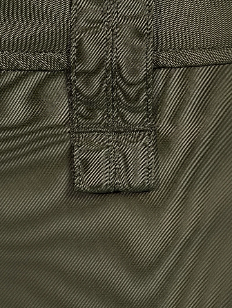 Adjustable Satin Cargo Trousers