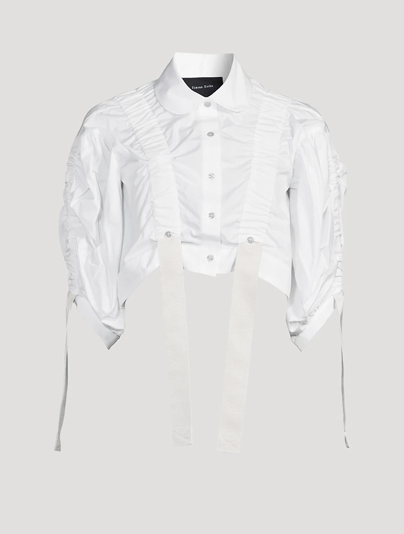 Adjustable Cropped Shirt