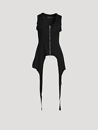 Zip-Front Bodysuit