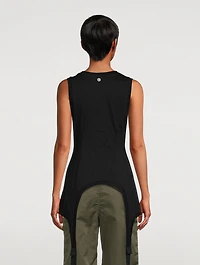 Zip-Front Bodysuit