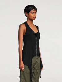 Zip-Front Bodysuit
