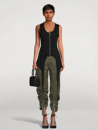 Zip-Front Bodysuit
