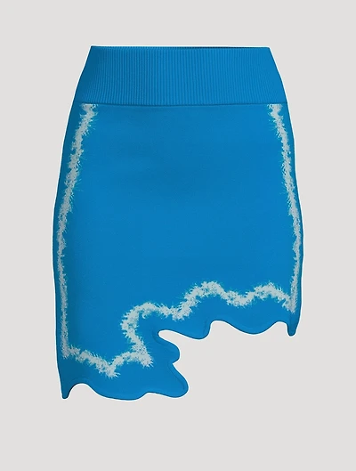 Salem Wavy Mini Skirt