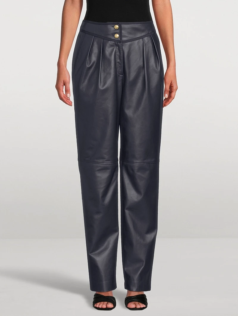 Fini Leather Trousers