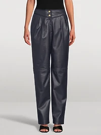 Fini Leather Trousers