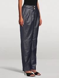 Fini Leather Trousers