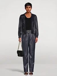 Fini Leather Trousers