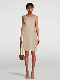 Metallic Mini Dress
