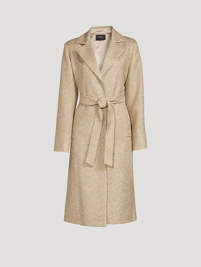 Alfa Metallic Techno Weave Coat