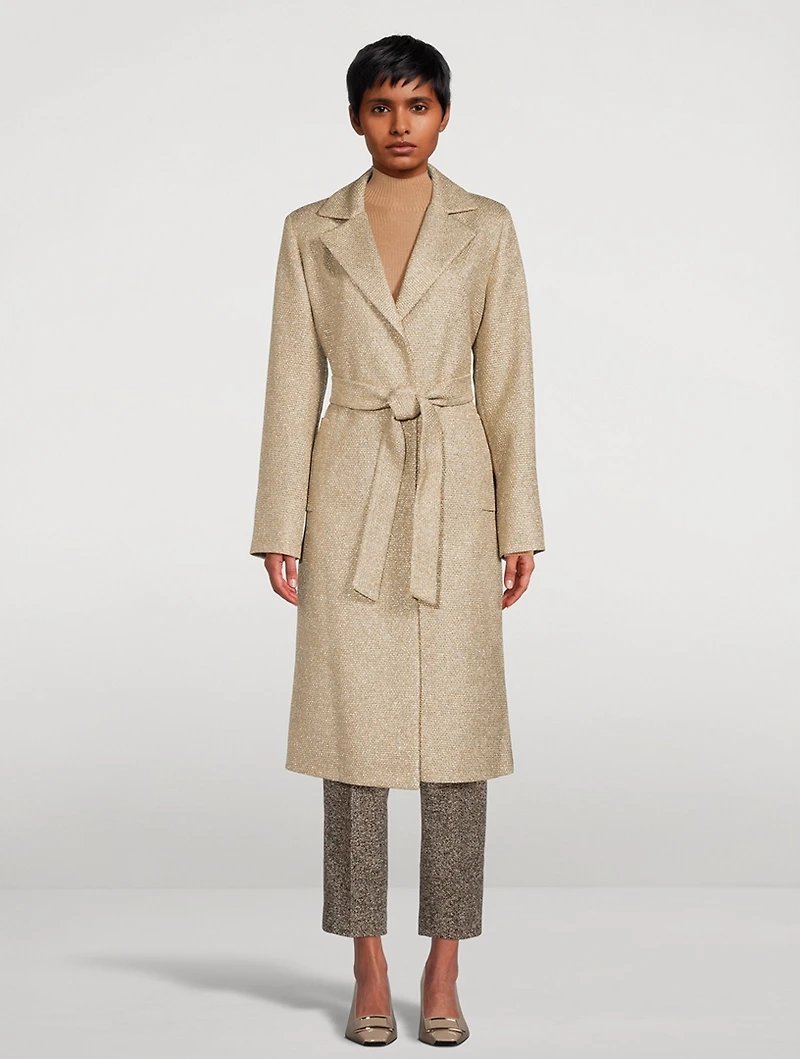 Alfa Metallic Techno Weave Coat