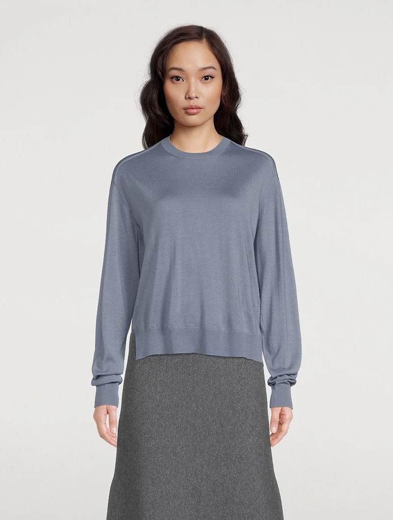 Cashmere And Silk Sweater