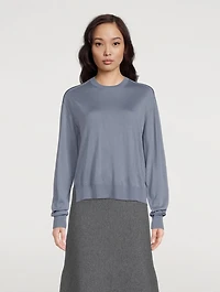 Cashmere And Silk Sweater