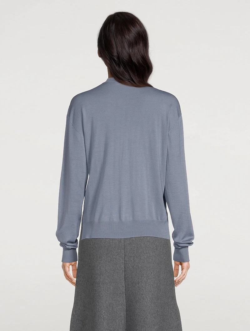 Cashmere And Silk Sweater