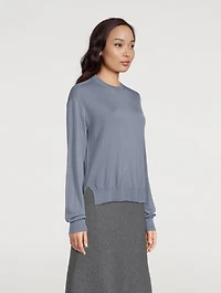 Cashmere And Silk Sweater