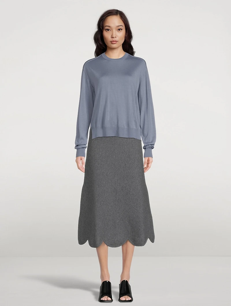 Cashmere And Silk Sweater