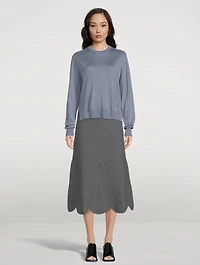 Cashmere And Silk Sweater