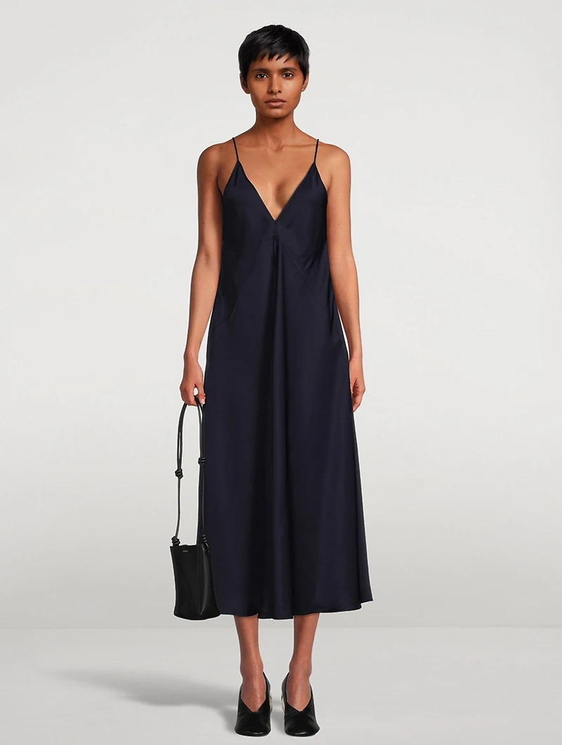 V-Neck Slip Dress