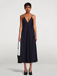 V-Neck Slip Dress