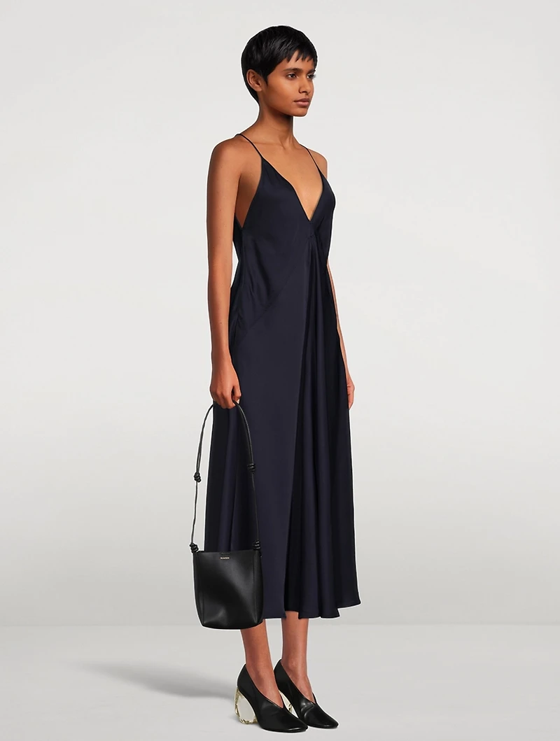 V-Neck Slip Dress