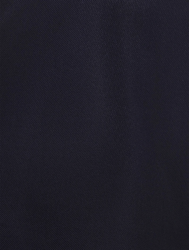 Shirt Dress With Removable Turtleneck Collar