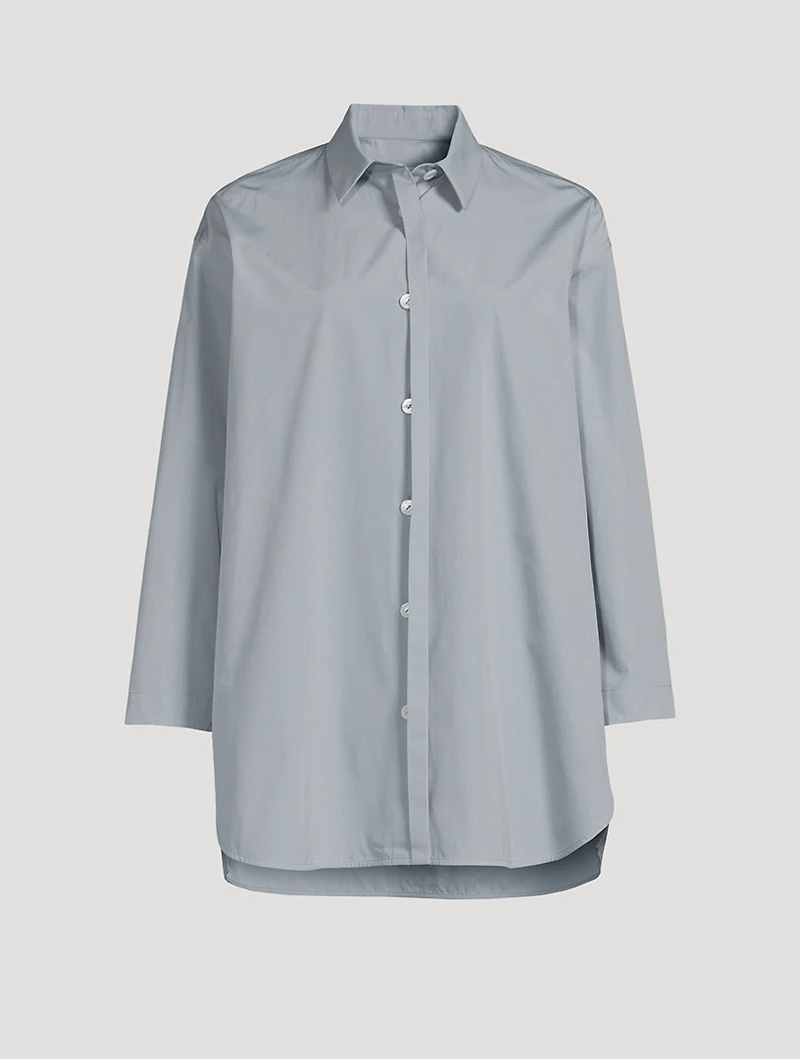 Boxy Cotton Shirt