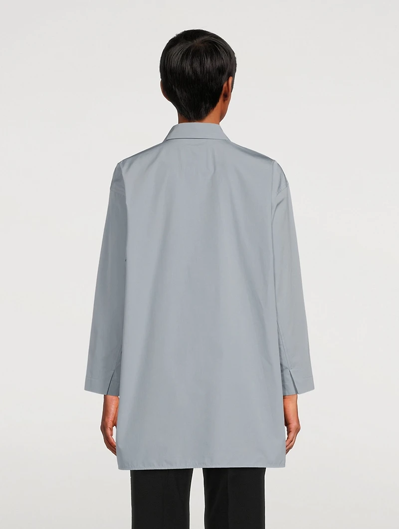 Boxy Cotton Shirt