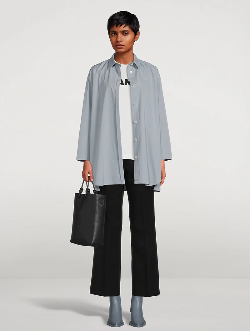 Boxy Cotton Shirt