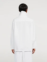 Asymmetric Funnelneck Shirt