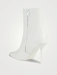 Punk Leather Ankle Boots