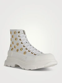 Tread Slick Eyelet Leather Boots