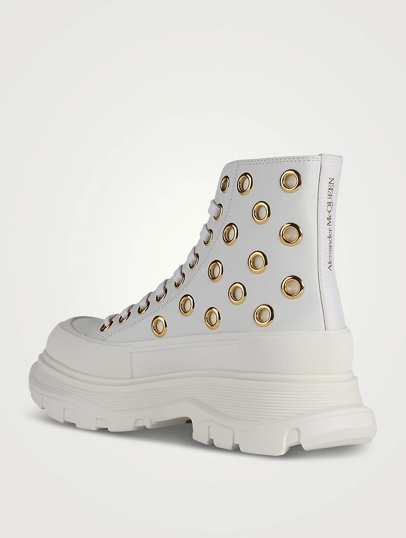 Tread Slick Eyelet Leather Boots