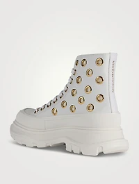 Tread Slick Eyelet Leather Boots
