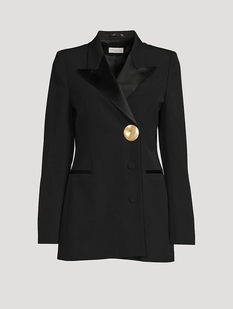 Bowy Embellished Blazer