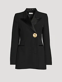 Bowy Embellished Blazer