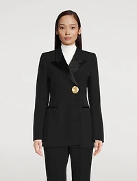 Bowy Embellished Blazer