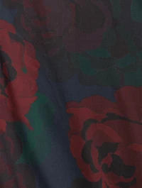 Clavelly Poplin Shirt Floral Print