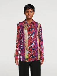 Celinda Shirt Patchwork Floral Print