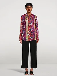 Celinda Shirt Patchwork Floral Print