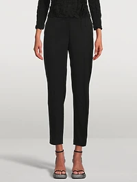 Poumas Slim Trousers People Print