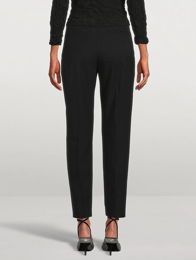 Poumas Slim Trousers People Print