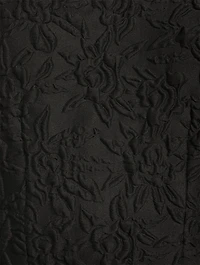 Dalilan Floral Jacquard Dress